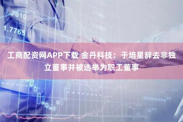 工商配资网APP下载 金丹科技：于培星辞去非独立董事并被选举为职工董事