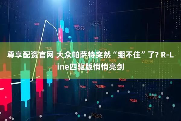 尊享配资官网 大众帕萨特突然“绷不住”了? R-Line四驱版悄悄亮剑
